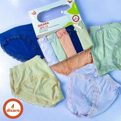 5 pieces Premium Dizara China Soft Cotton Panty Set