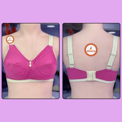 Dizara Ruposhi Cotton Pink  Bra For women