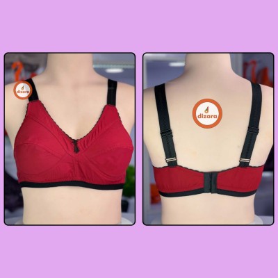 Dizara Ruposhi Cotton MAROON Bra For women